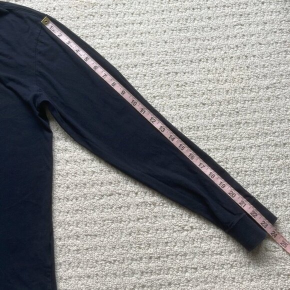 Nike Men’s Just Do It Crew Black Long Sleeved T-Shirt Size Small - Picture 11 of 12